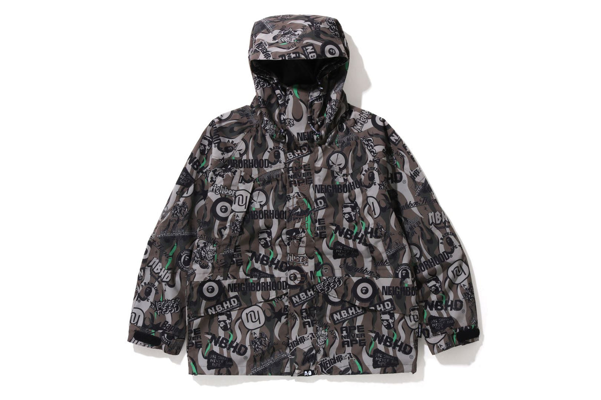 bape x burton snowboard 【 BAPE X NBHD 】SNOWBOARD JACKET