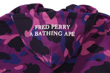 【 BAPE X FRED PERRY 】COLOR CAMO PULLOVER HOODIE