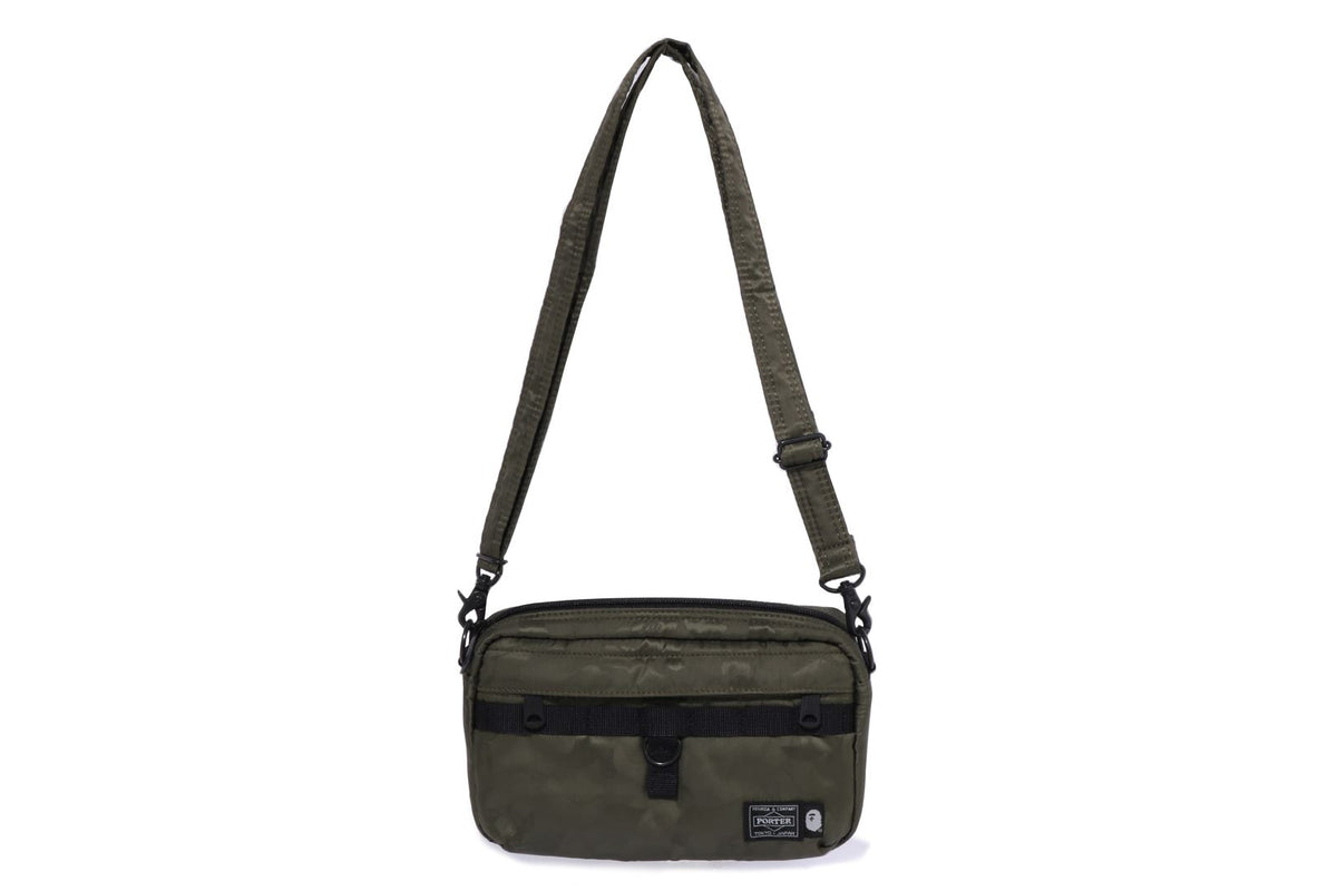 【 BAPE X PORTER 】SOLID CAMO SHOULDER BAG (S)