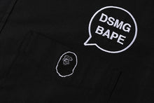 【 BAPE X DSMG 】STRETCH BD SHIRT