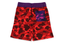 CRAZY CAMO SHARK SWEAT SHORTS