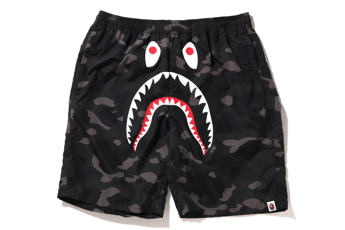 COLOR CAMO SHARK BEACH SHORTS | bape.com