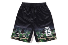 【 BAPE KIDS X F.C.R.B. 】15TH ANNIVERSARY ABC CAMO GRADATION GAME SHORTS