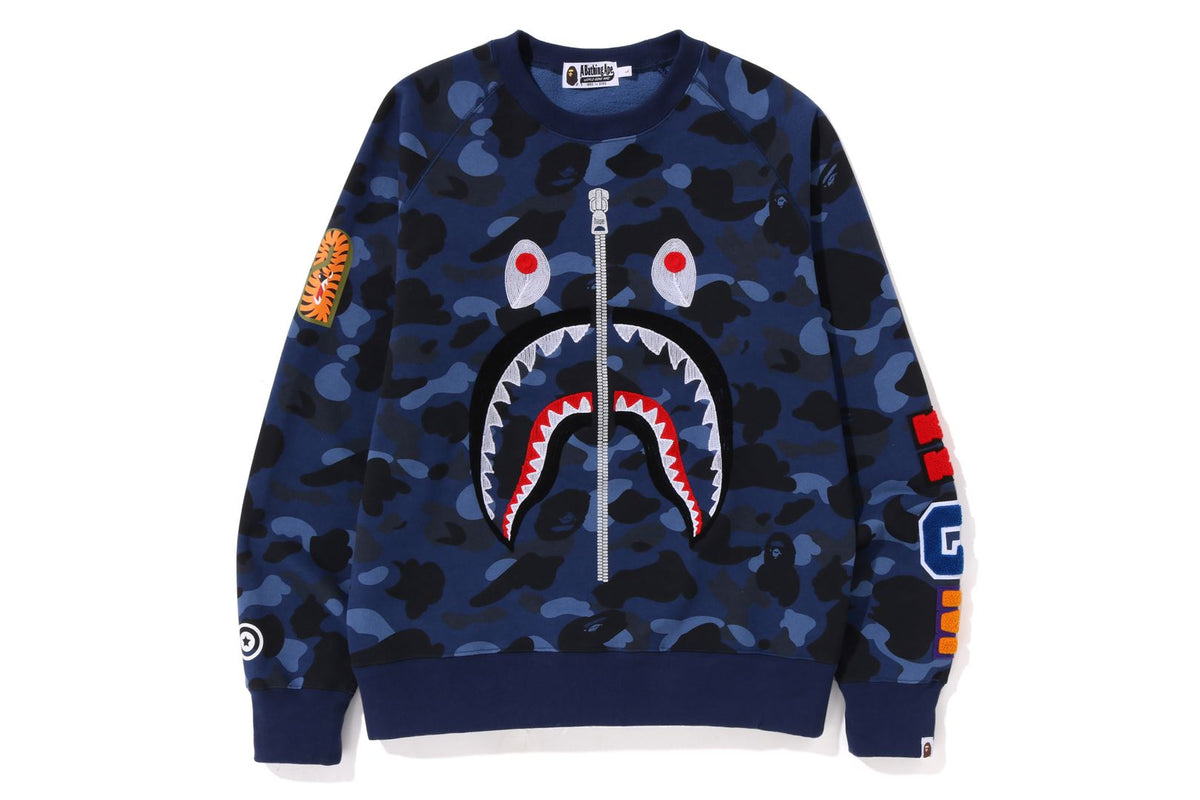 BAPE STROKE CAMO CREWNECK - stmichaelslofts.com