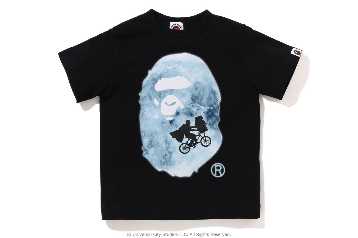 【 BAPE X E.T. 】APE HEAD TEE