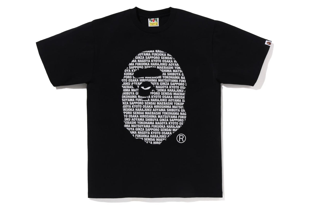 JAPAN APE HEAD TEE | bape.com