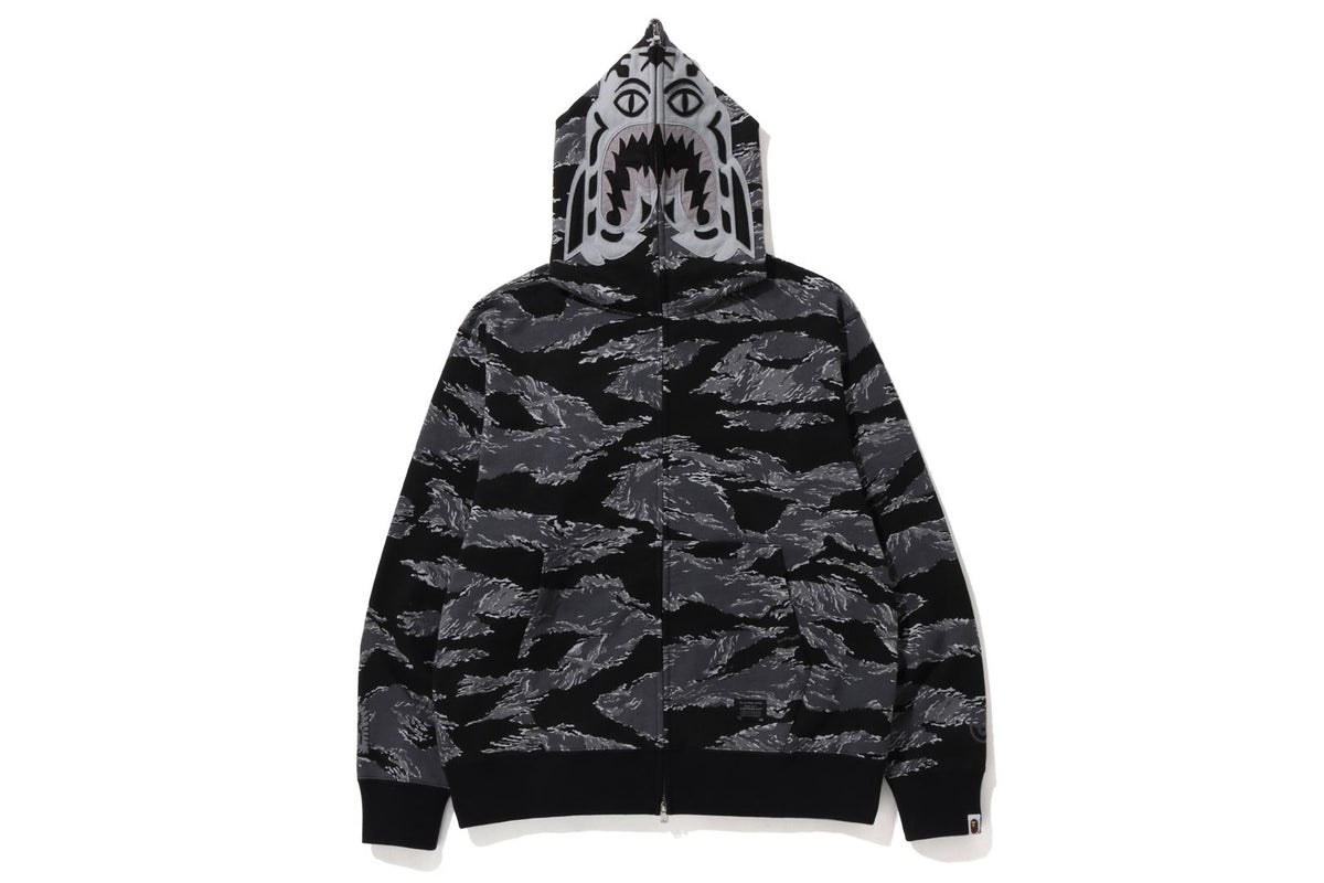 TIGER CAMO TIGER RELAXED FIT FULL ZIP HOODIE - Main Image