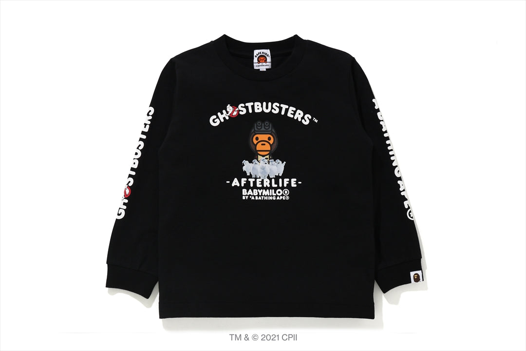 【 BAPE X GHOSTBUSTERS 】BABY MILO LONG SLEEVE TEE