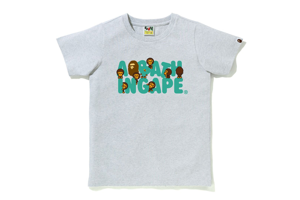 A BATHING APE® Kids Baby Milo Champion On Pocket Tee | Bape