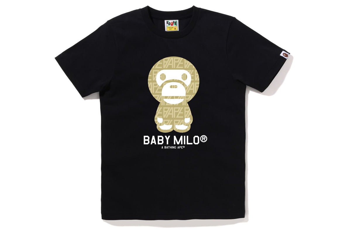 BAPE LOGO MONOGRAM BABY MILO TEE | bape.com