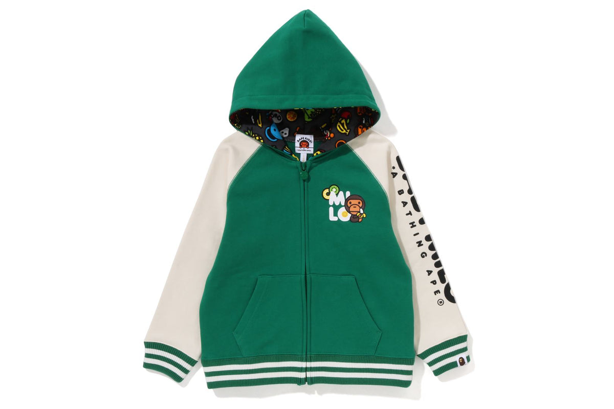 Baby milo on sale zip up hoodie