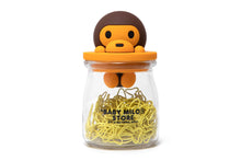 BABY MILO GLASS JAR WITH CLIPS