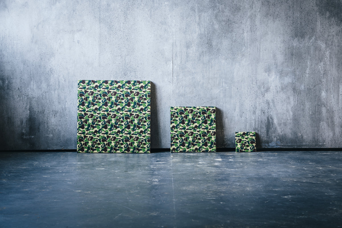 BAPE® CAMO キャンバス3色セット ABC CAMO CANVAS M BAPE HOME | bape.com