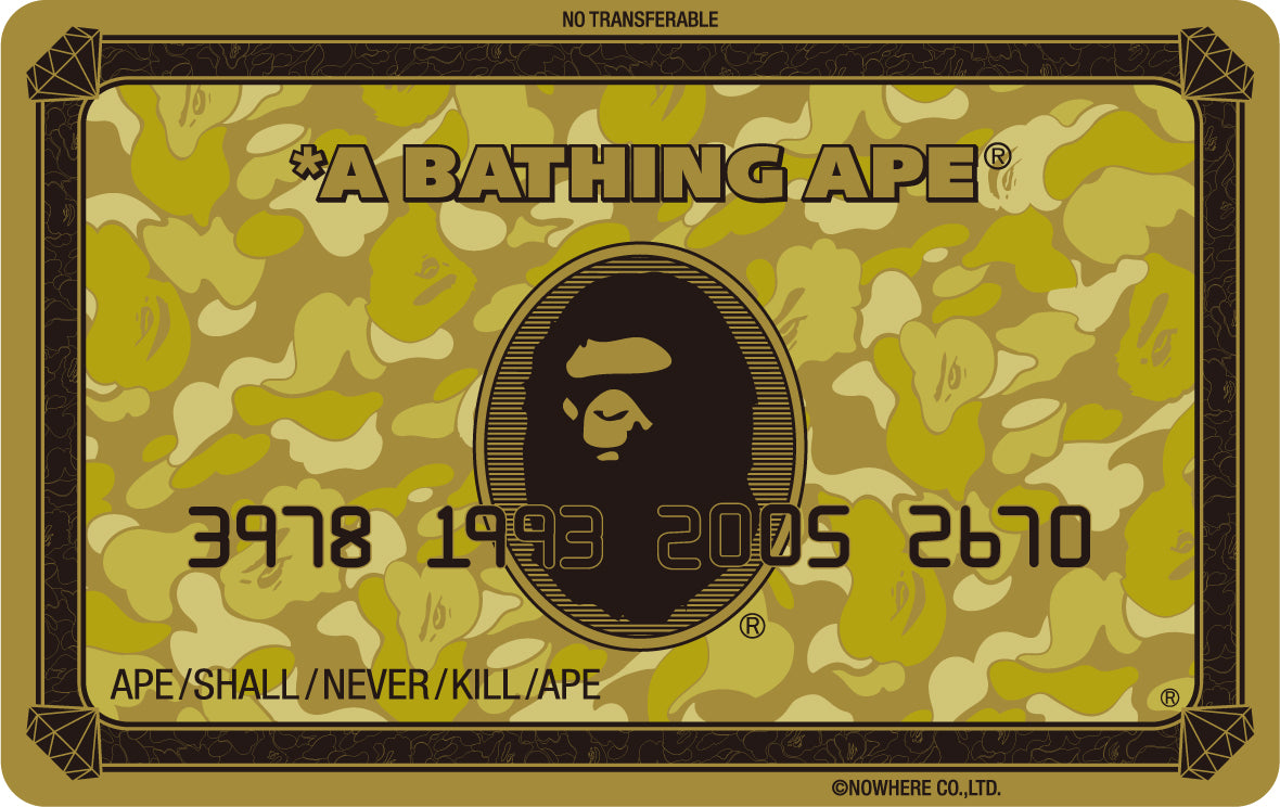 A BATHING APE BAPE©CARDメンバー限定特製 ペンダント - アクセサリー