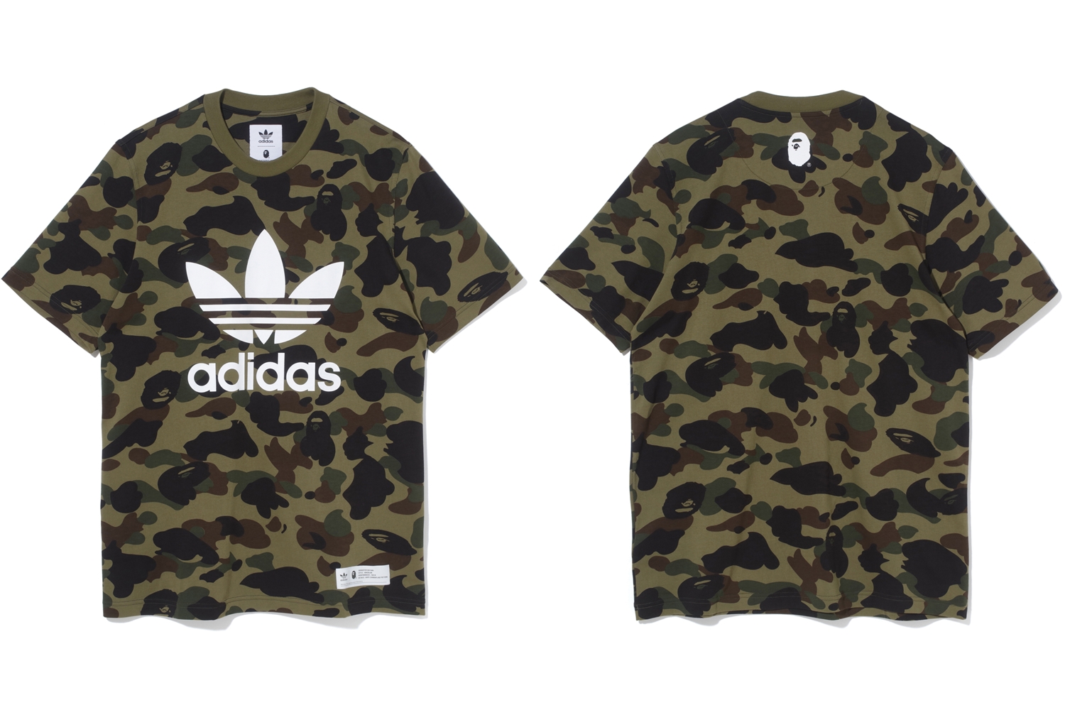 Adidas x bape discount shirt