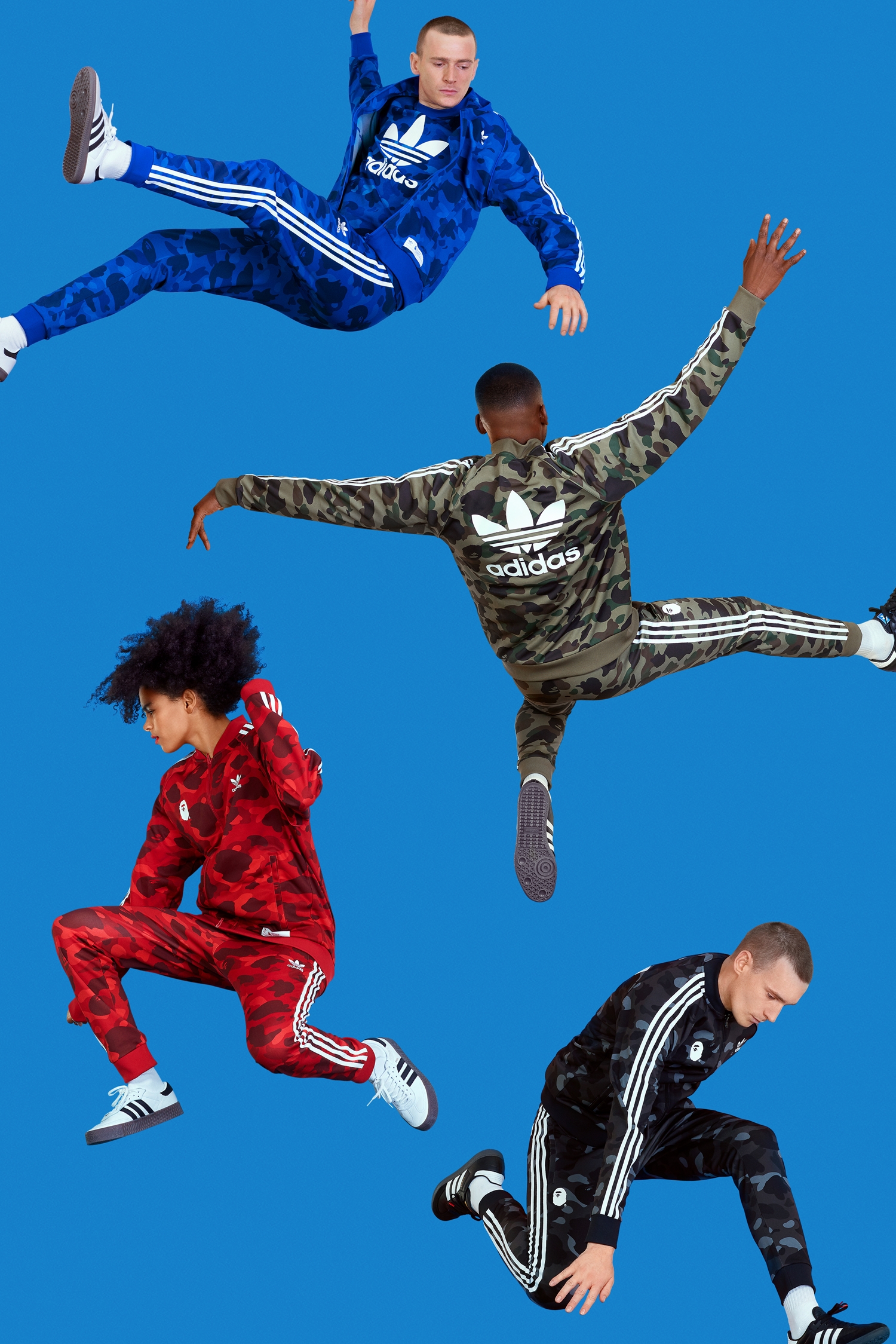 ベイプ【激レア】値下げ中！！adidas×BAPE コラボジャージ上下 - ジャージ