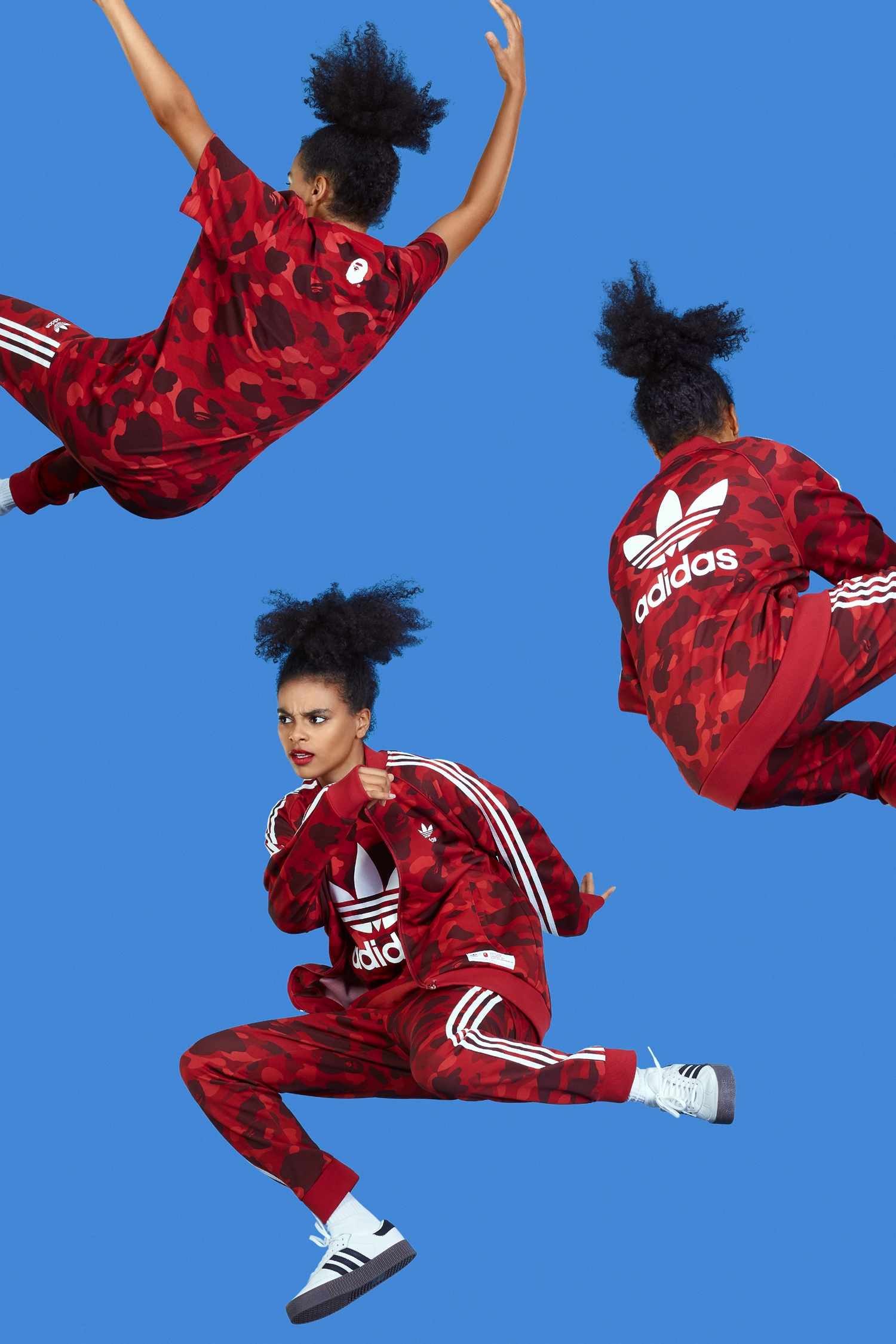 Adidas x 2025 bape red