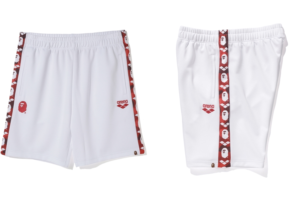 A BATHING APE✖️ arena ハーフパンツ　エイプ　XL AAPE BY A BATHING APE ア ベイシング エイプ ハーフパンツ 黒