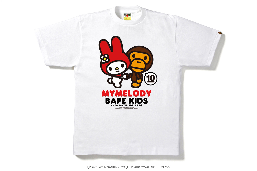 A BATHING APE BAPE KAWS SANRIO MY MELODY パーカー スウェット BAPY 