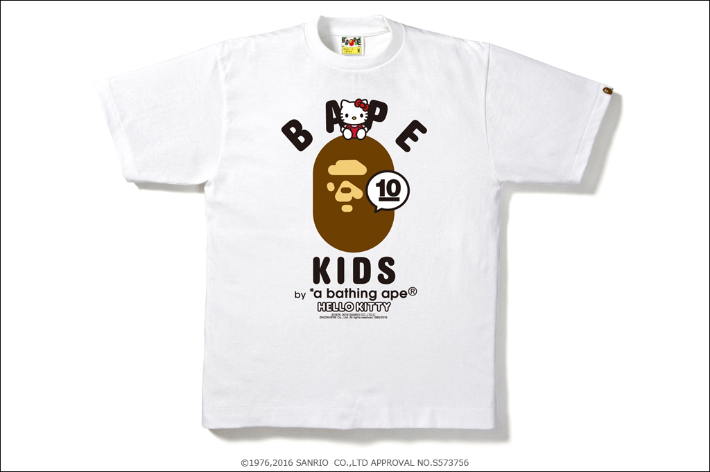 BAPE KIDS® 10TH ANNIVERSARY COLLECTION BAPE KIDS® x HELLO KITTY