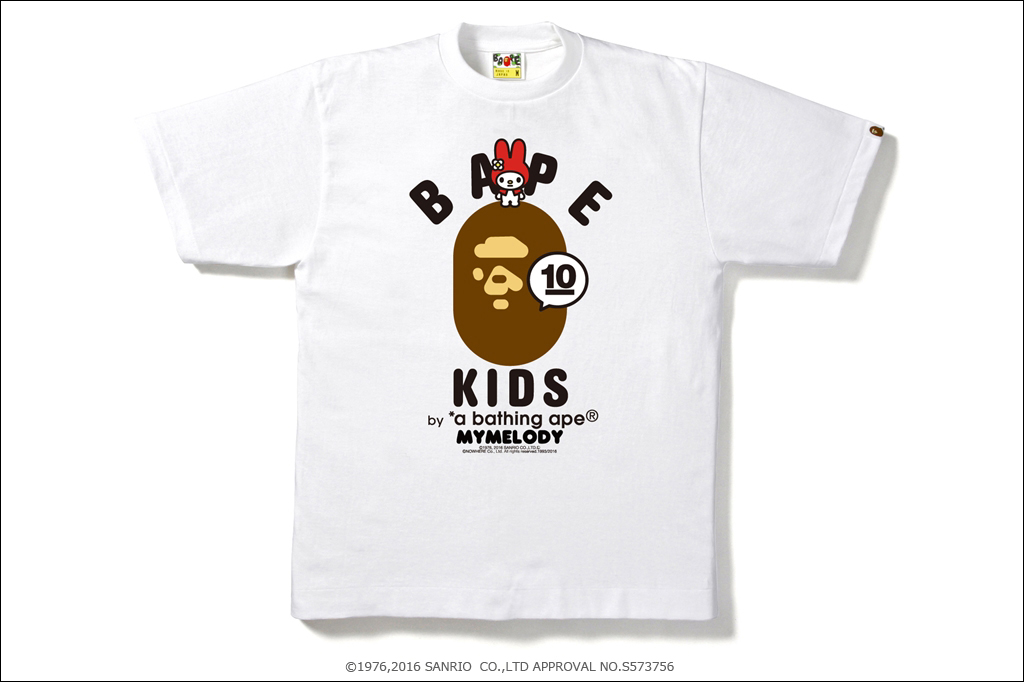 BAPE KIDS® 10TH ANNIVERSARY COLLECTION BAPE KIDS® x HELLO KITTY / MY MELODY