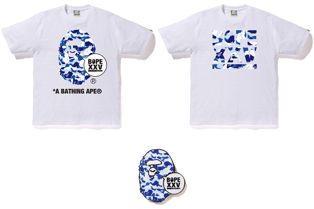 BAPE カモ柄　ゲームシャツ　a bathing ape A BATHING APE® Abc Camo Asnka Tee | Bape official website