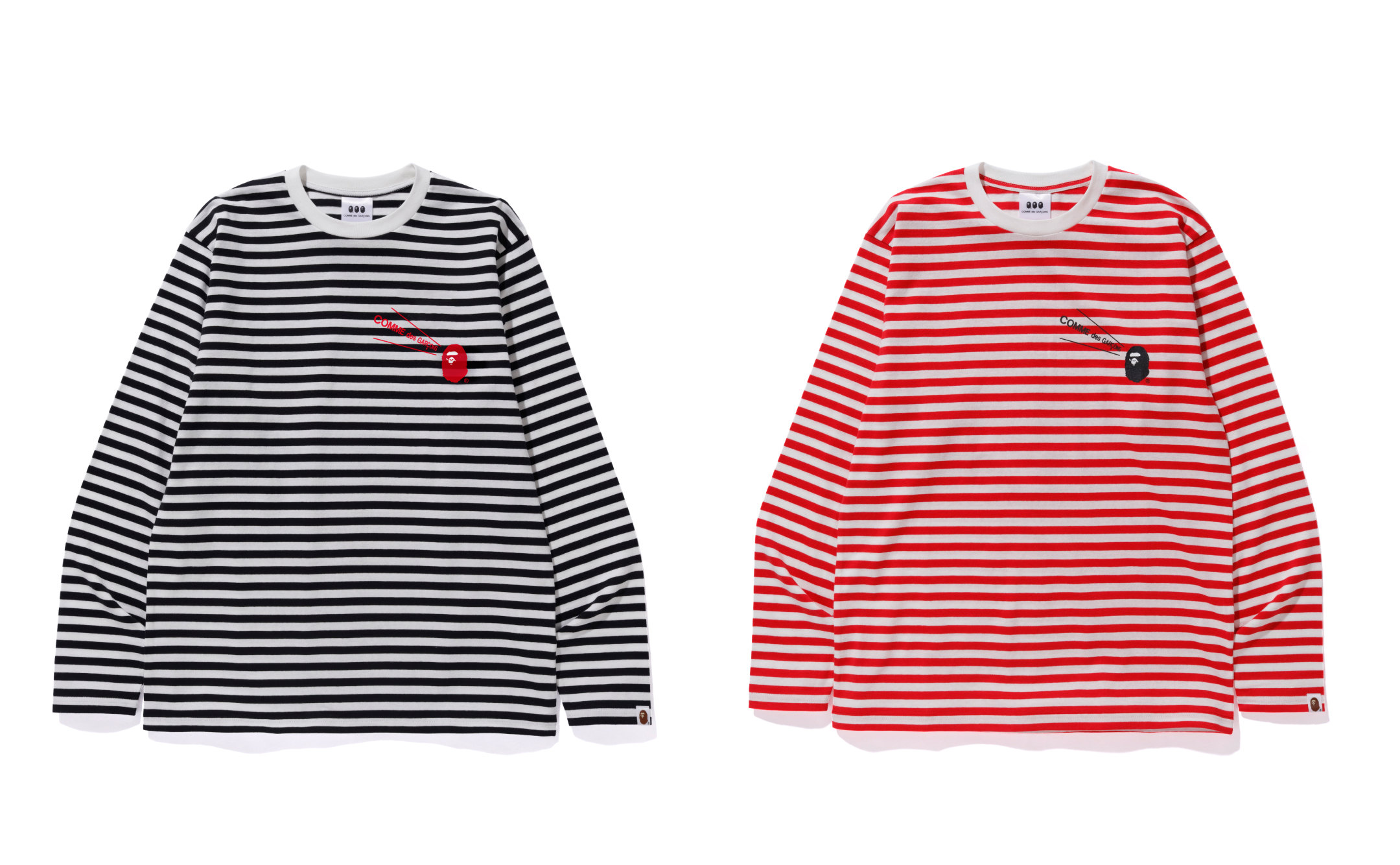COMMEdesGARÇONS × A BATHING APE ロンT NOWHERE / A BATHING APE® × COMME des GARCONS