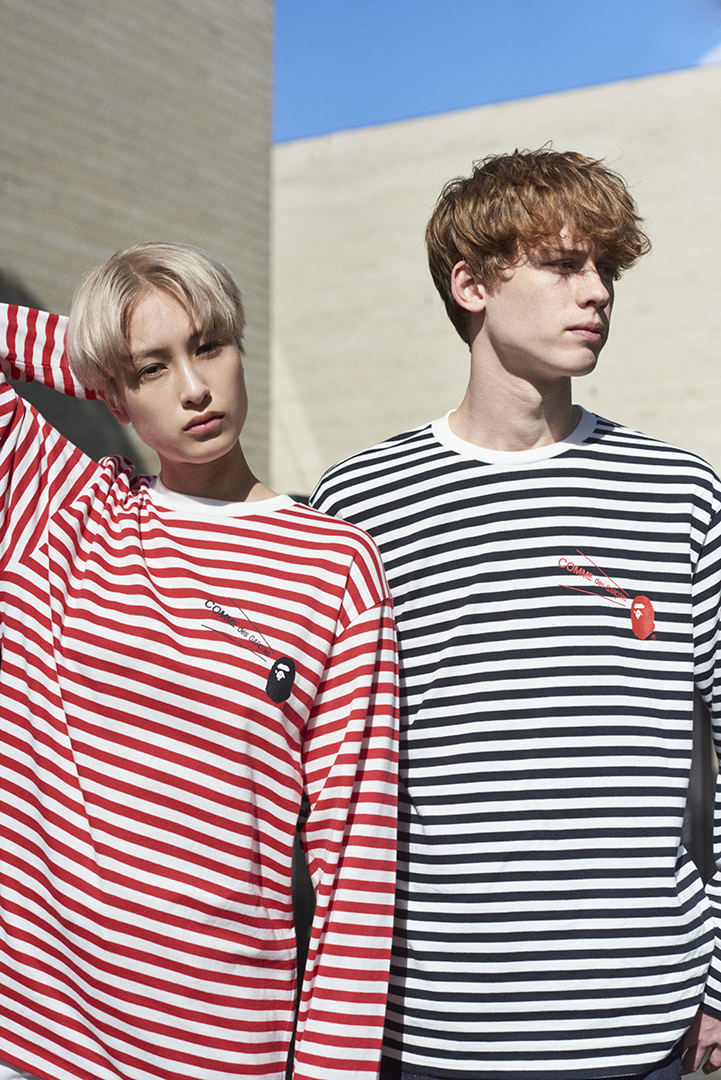 NOWHERE / A BATHING APE® × COMME des GARCONS