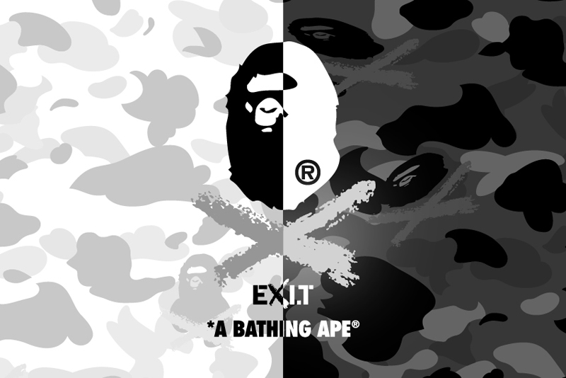 NOWHERE / A BATHING APE® x EXI.T Collection