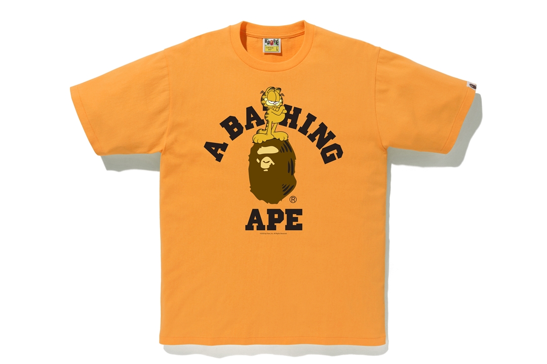 NOWHERE / A BATHING APE® × GARFIELD