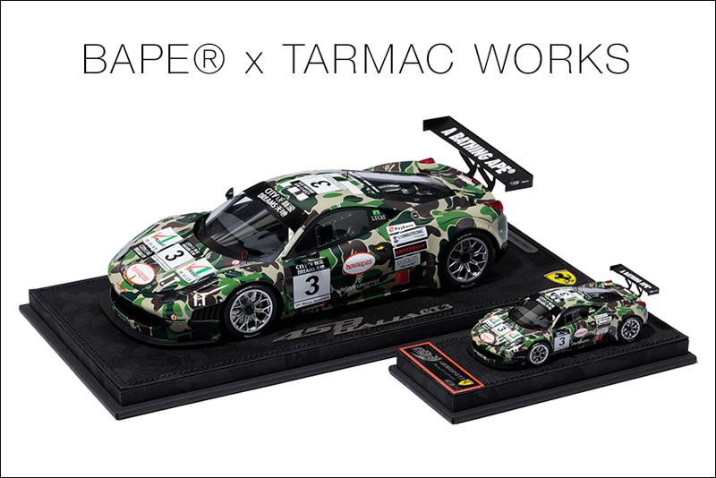 BAPE® x TARMAC WORKS 1/43 NOWHERE / BAPE® x TARMAC WORKS