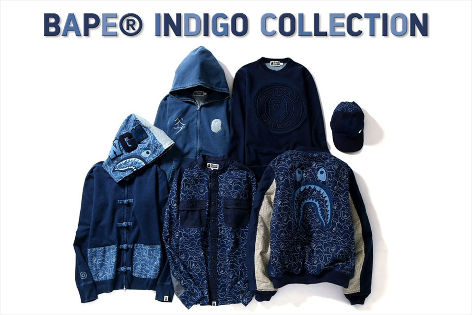 NOWHERE / BAPE® INDIGO COLLECTION