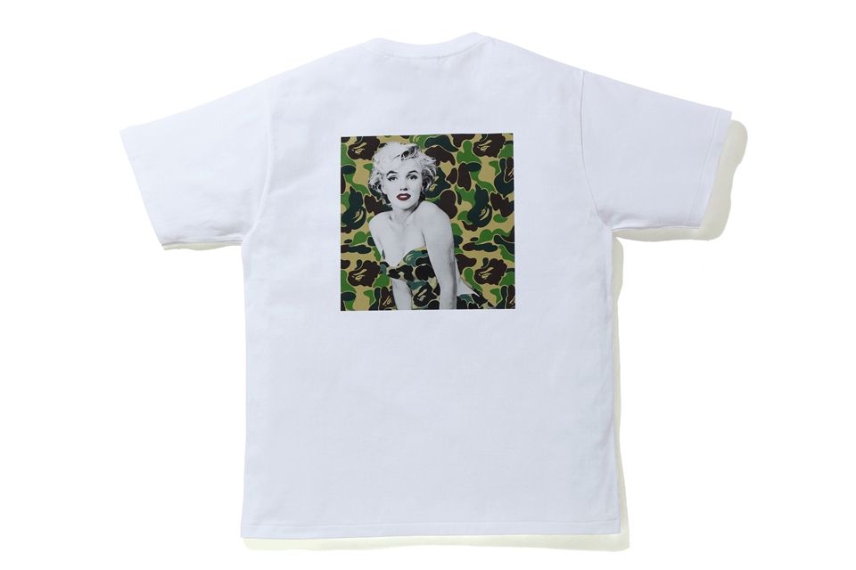 最高の品質 BAPE マリリンモンロー tシャツ Monroe Marilyn APE 