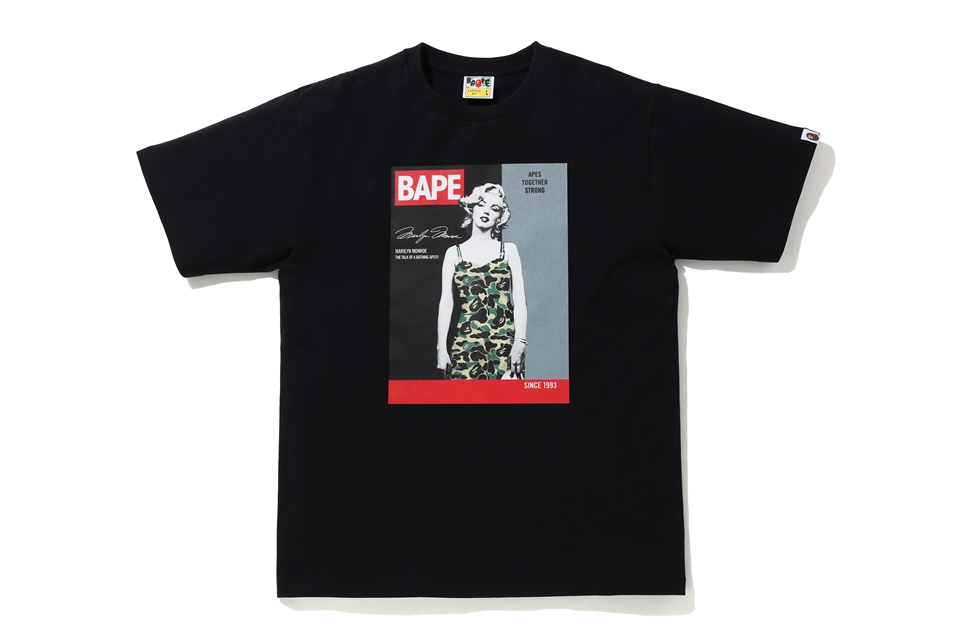 最高の品質 BAPE マリリンモンロー tシャツ Monroe Marilyn APE ...