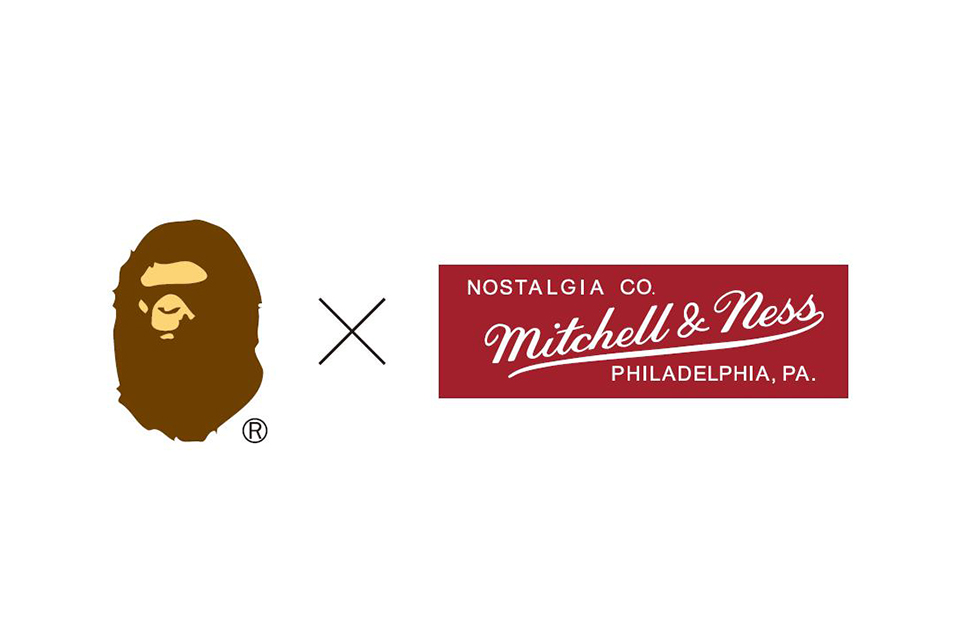 NOWHERE / A BATHING APE® ｘ MITCHELL & NESS