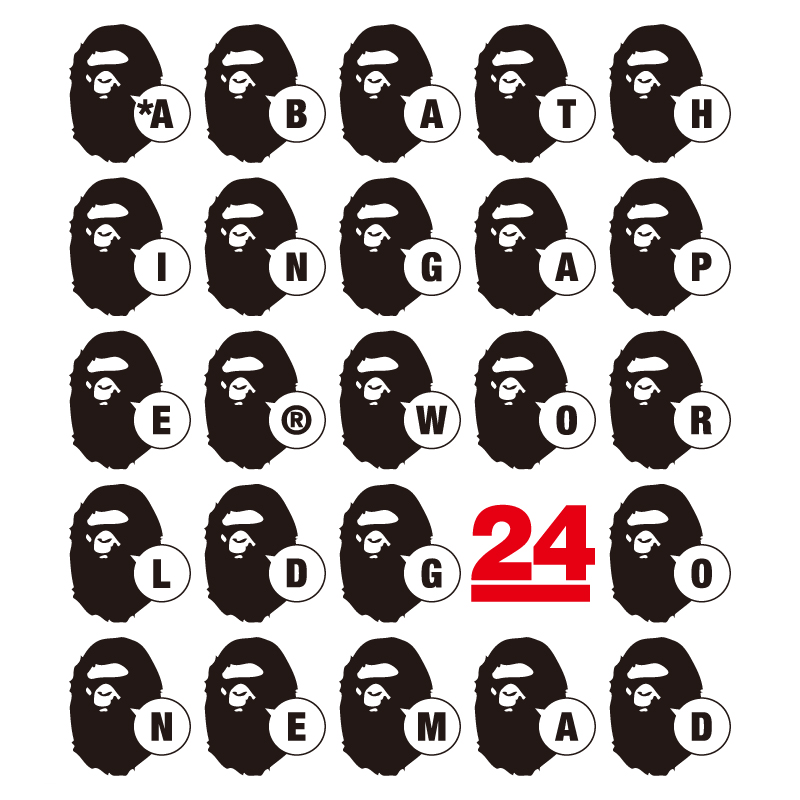 A BATHING APE® NOWHERE 24th Anniversary