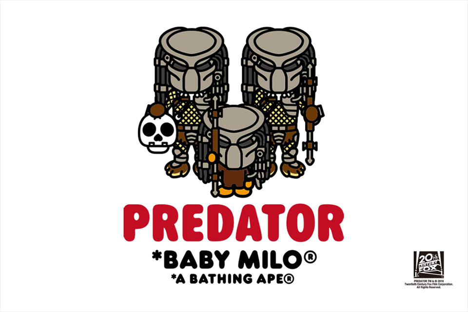 NOWHERE A BATHING APE x PREDATOR