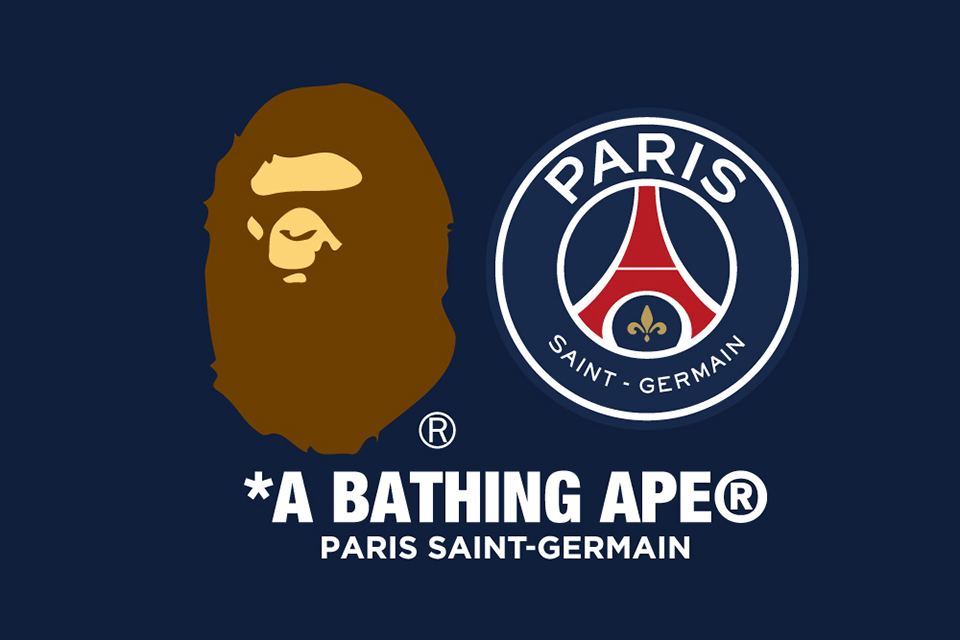 NOWHERE / A BATHING APE® ｘ PARIS SAINT-GERMAIN