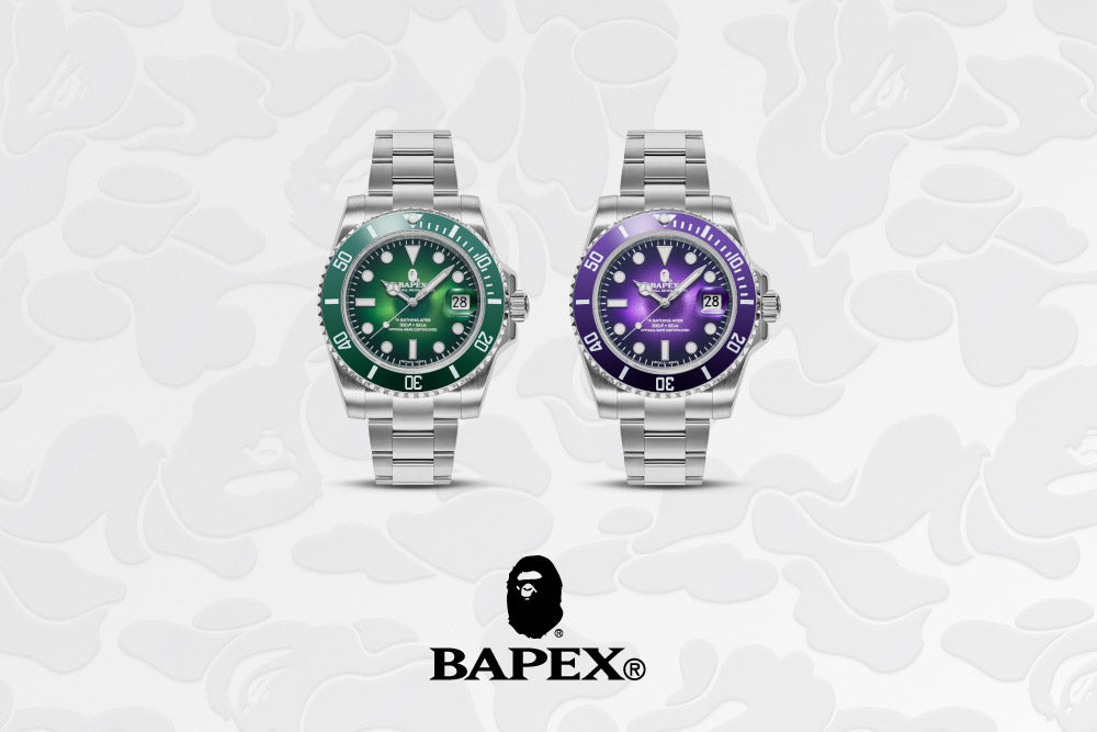 グラデーションダイアルのTYPE 1 BAPEX®が登場。