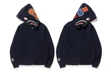 SHARK FULL ZIP HOODIE | bape.com