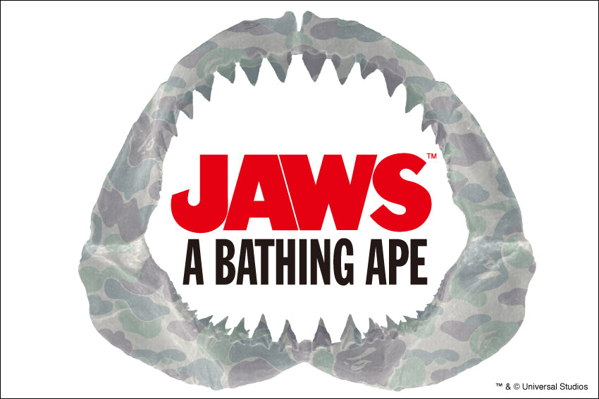 A BATHING APE? x JAWS