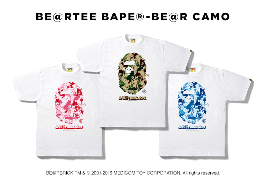 BE@RTEE BAPE?-BE@R CAMO