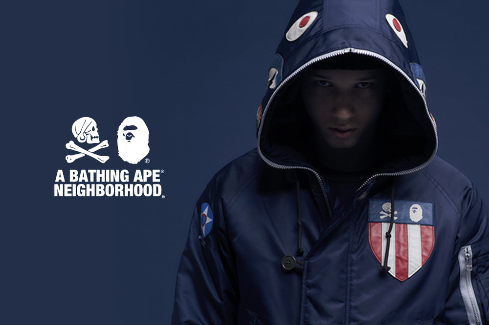 A BATHING APE × NEIGHBORHOOD Hoodedメンズ