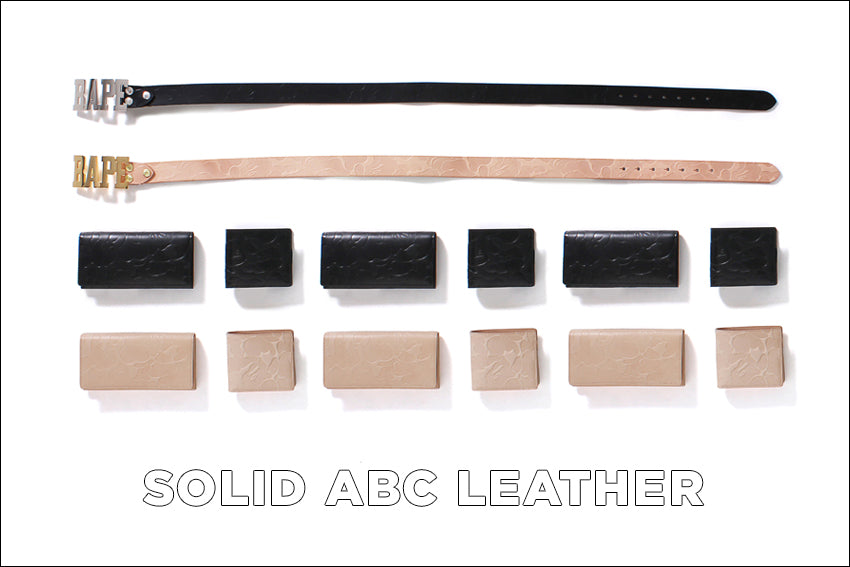 SOLID ABC LEATHER COLLCTION