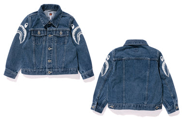 SHARK DENIM JACKET | bape.com