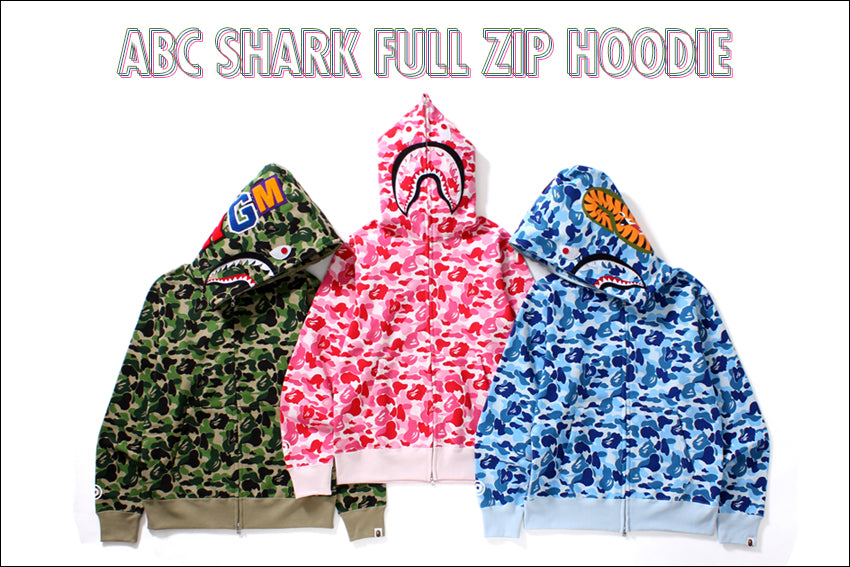 Abc shark full zip hoodie Clearance