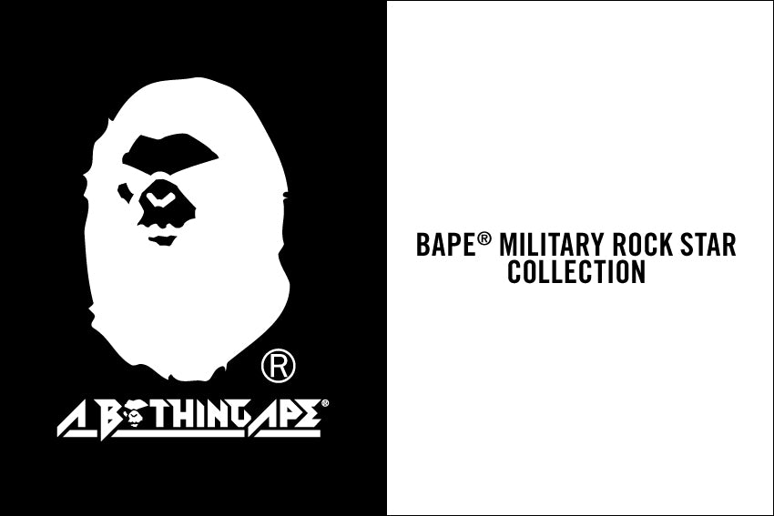 BAPE® MILITARY ROCK STAR COLLECTION