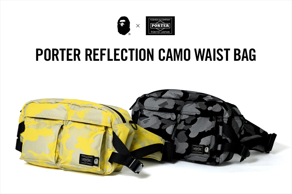 PORTER REFLECTION CAMO WAIST BAG