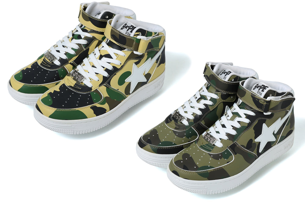 2/12まで限定出品 【美品】ベイプスター　ミッドカット　BATHING APE