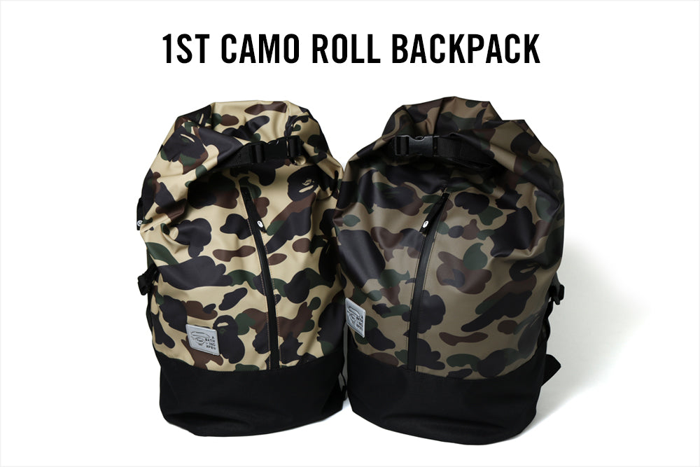 1ST CAMO ROLL BACKPACK
